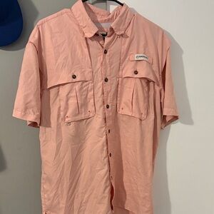 Columbia Coral Button-Up Shirt